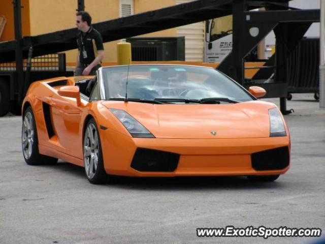 Lamborghini Gallardo spotted in Ft. Lauderdale, Florida