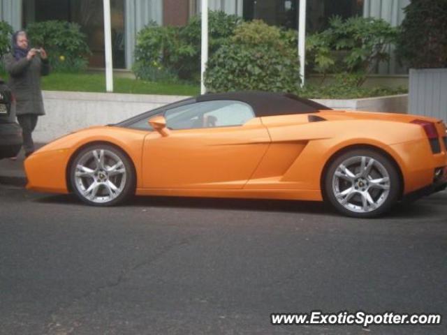 Lamborghini Gallardo spotted in Paris, France