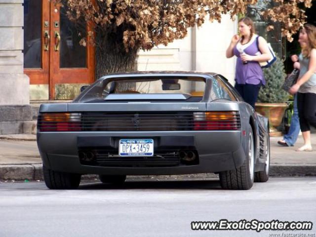 Ferrari Testarossa spotted in Greenwich, Connecticut