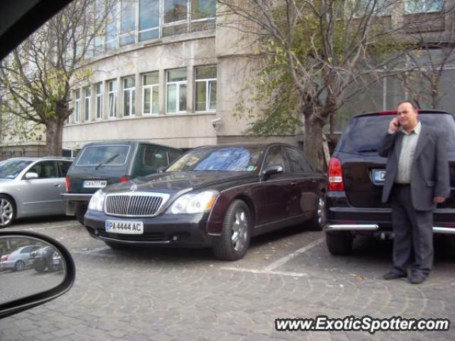 Mercedes Maybach spotted in Sofia, Bulgaria