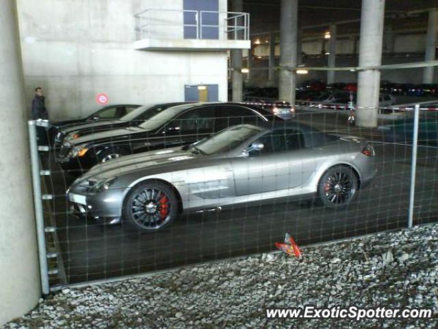 Mercedes SLR spotted in Geneva, Switzerland