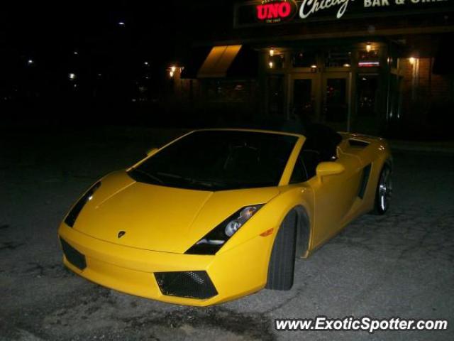 Lamborghini Gallardo spotted in Leawood, Kansas