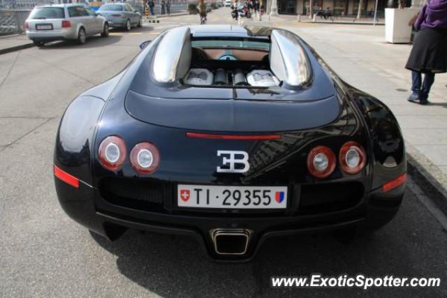 Bugatti Veyron spotted in Geneva, Switzerland