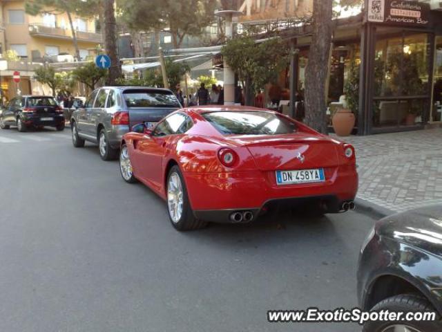 Ferrari 599GTB spotted in Milano marittima, Italy