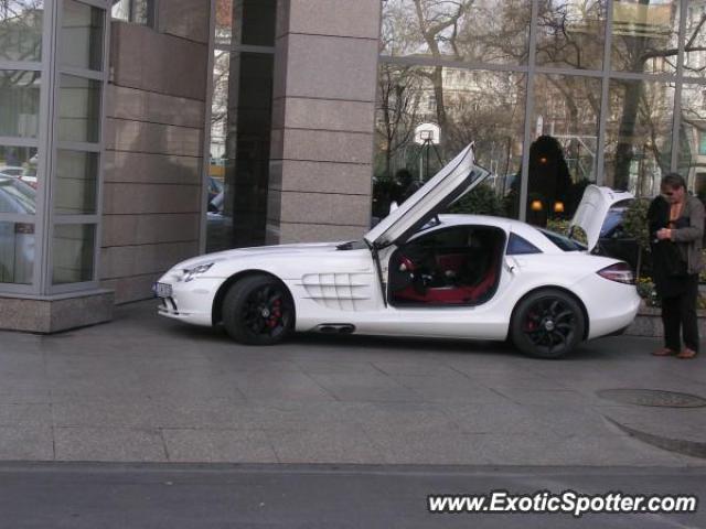 Mercedes SLR spotted in Budapest, Hungary