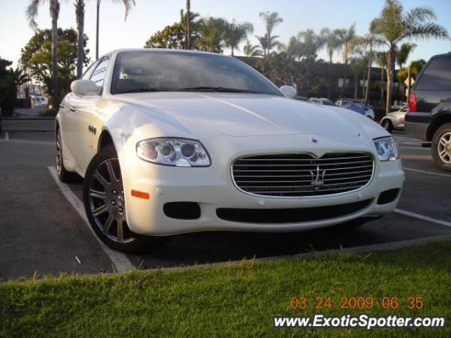 Maserati Quattroporte spotted in San Diego, California