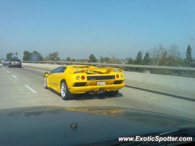 Lamborghini Diablo spotted in Fountain Valley, California