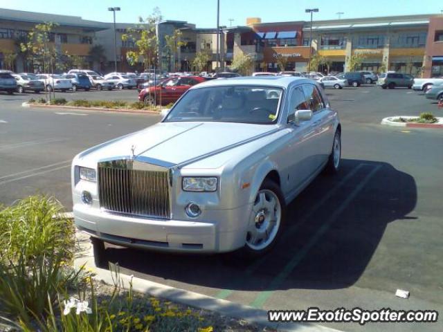 Rolls Royce Phantom spotted in Irvine, California