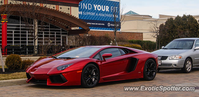 Lamborghini Aventador spotted in Columbus, Ohio