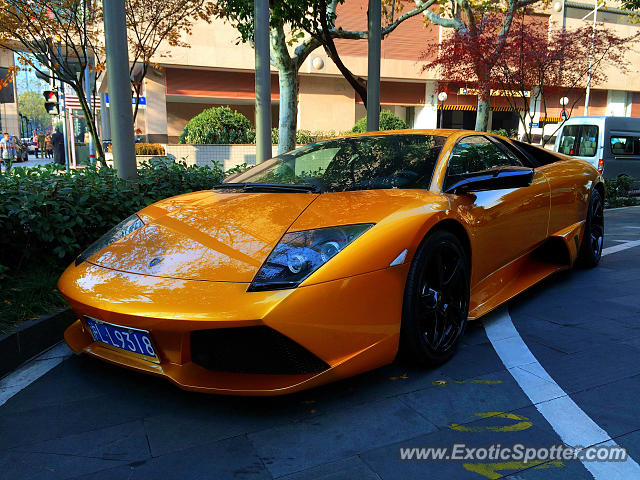 Lamborghini Murcielago spotted in Shanghai, China