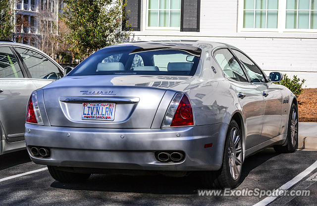 Maserati Quattroporte spotted in Charlotte, North Carolina