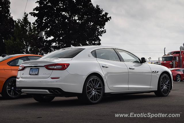 Maserati Quattroporte spotted in Watkins Glen, New York