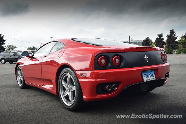 Ferrari 360 Modena spotted in Watkins Glen, New York