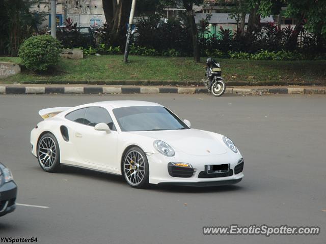 Porsche 911 Turbo spotted in Jakarta, Indonesia