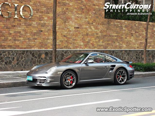 Porsche 911 Turbo spotted in Taguig, Philippines