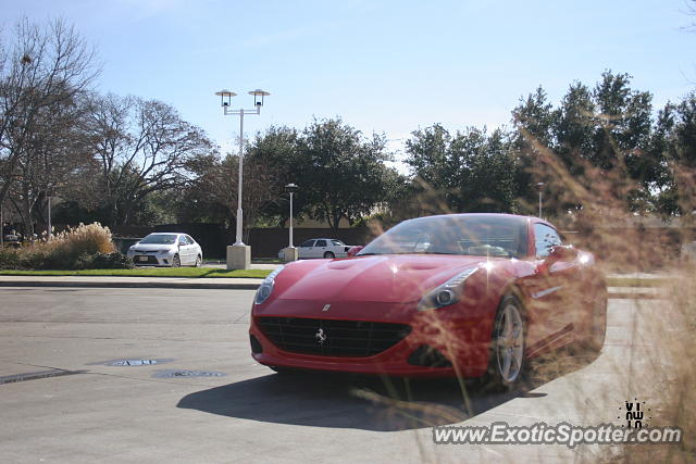 Ferrari California spotted in Dallas, Texas