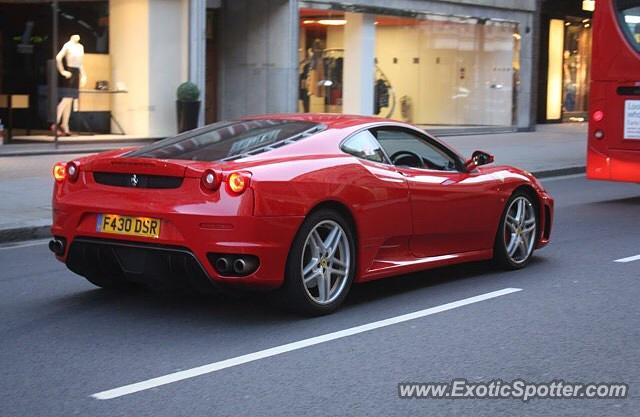 Ferrari F430 spotted in London, United Kingdom