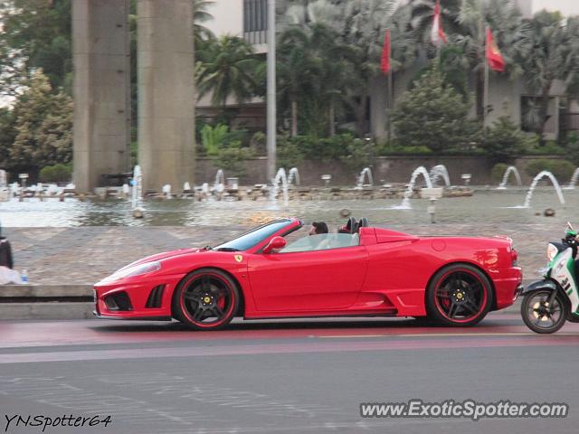 Ferrari 360 Modena spotted in Jakarta, Indonesia