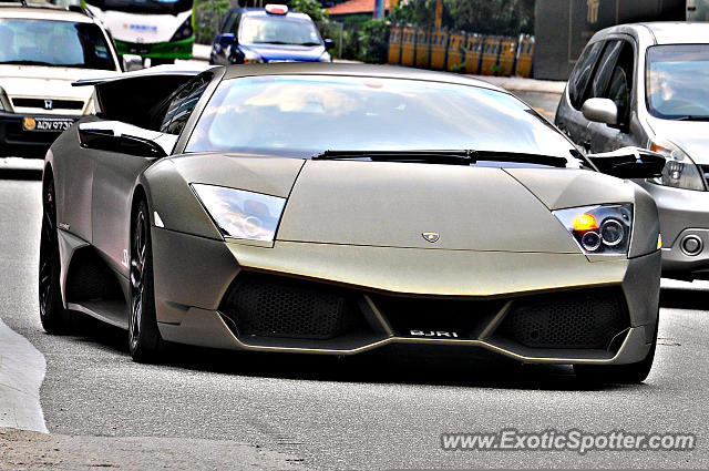 Lamborghini Murcielago spotted in Bukit Bintang KL, Malaysia