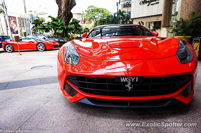 Ferrari 458 Italia spotted in Kuala Lumpur, Malaysia