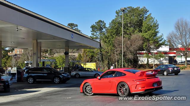 Porsche 911 GT3 spotted in Atlanta, Georgia