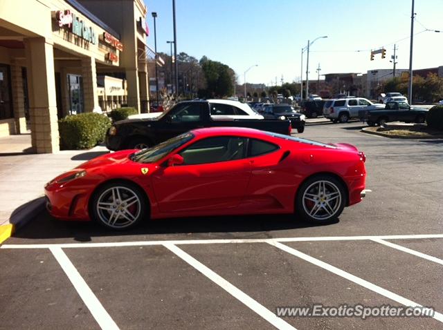 Ferrari F430 spotted in Buckhead, Georgia