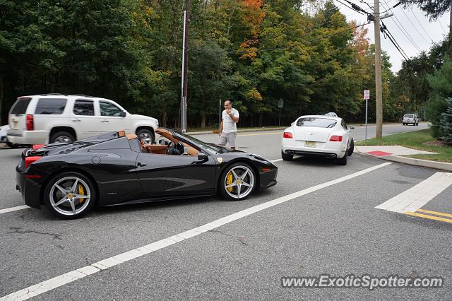 Ferrari 458 Italia spotted in Uppersaddleriver, New Jersey