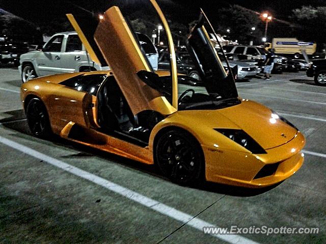 Lamborghini Murcielago spotted in Dallas, Texas