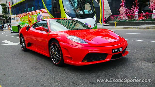 Ferrari F430 spotted in Kuala Lumpur, Malaysia