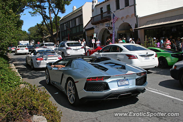 Lamborghini Aventador spotted in Carmel, California