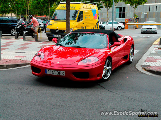 Ferrari 360 Modena spotted in Platja d'Aro, Spain