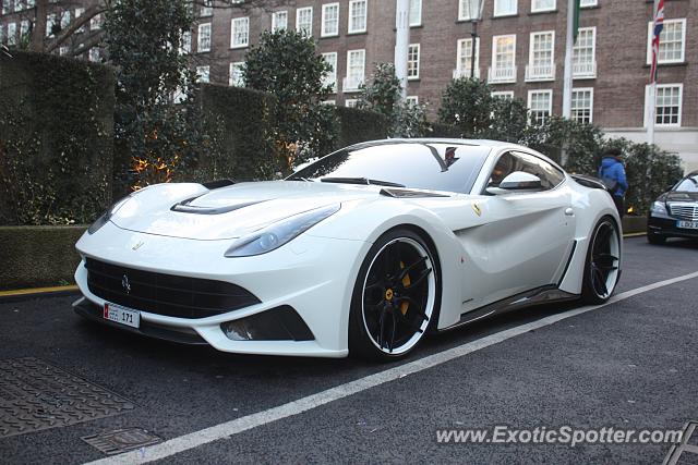 Ferrari F12 spotted in London, United Kingdom