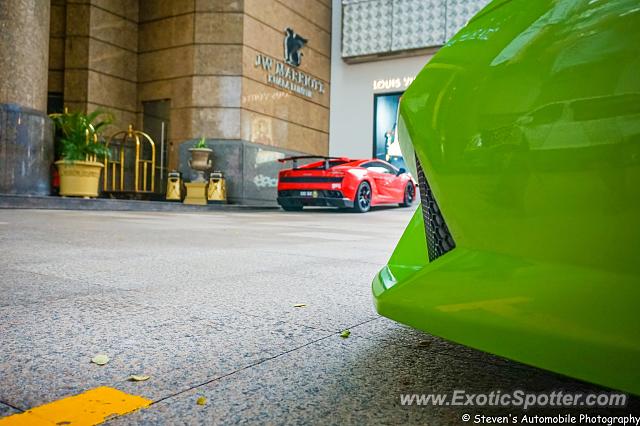 Lamborghini Gallardo spotted in Kuala Lumpur, Malaysia