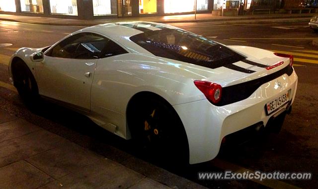 Ferrari 458 Italia spotted in Geneva, Switzerland