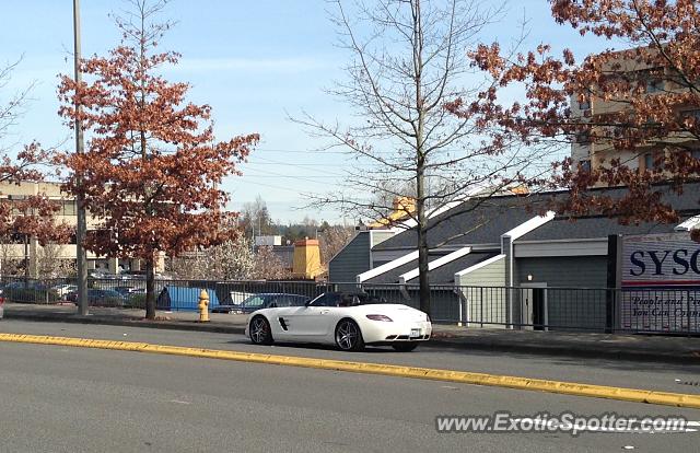 Mercedes SLS AMG spotted in Bellevue, Washington