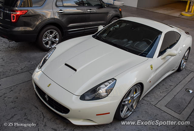 Ferrari California spotted in Fort Lauderdale, Florida