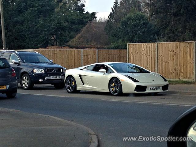 Lamborghini Gallardo spotted in Reading, United Kingdom