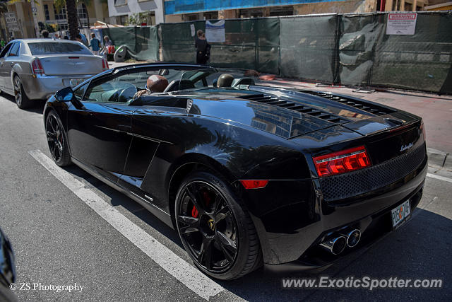 Lamborghini Gallardo spotted in Miami, Florida