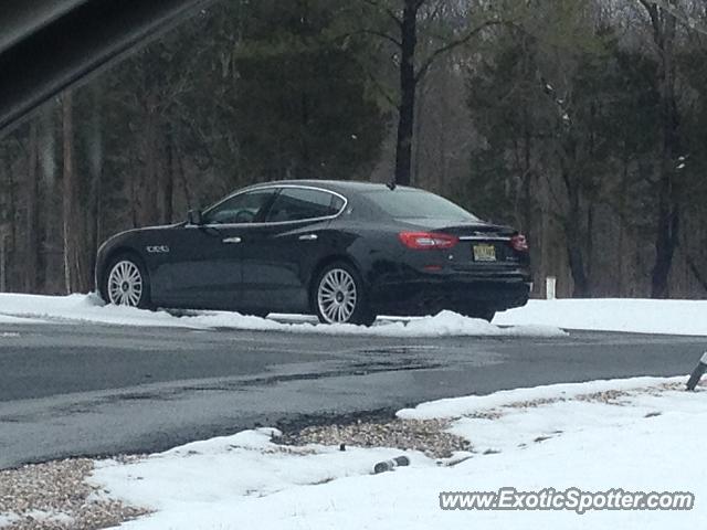 Maserati Quattroporte spotted in Howell, New Jersey