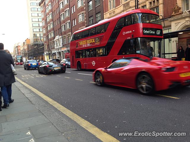 Ferrari 458 Italia spotted in London, United Kingdom