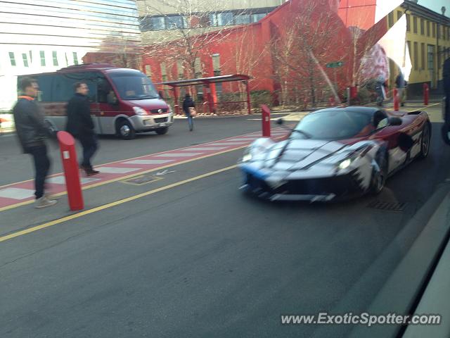 Ferrari LaFerrari spotted in Maranello, Italy