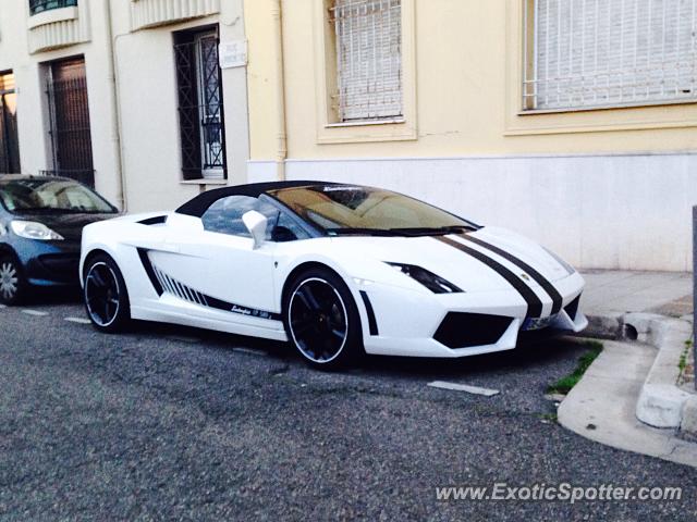 Lamborghini Gallardo spotted in Nice, France