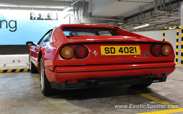 Ferrari 328 spotted in Hong Kong, China