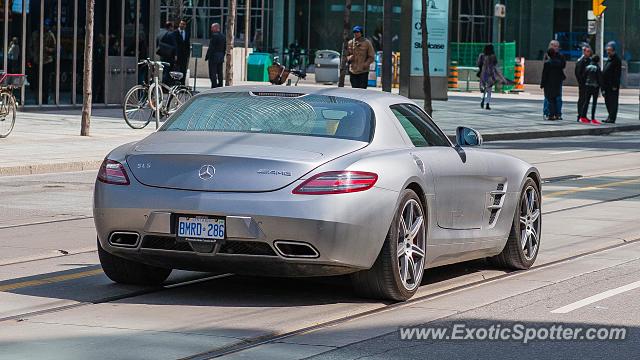 Mercedes SLS AMG spotted in Toronto, Canada