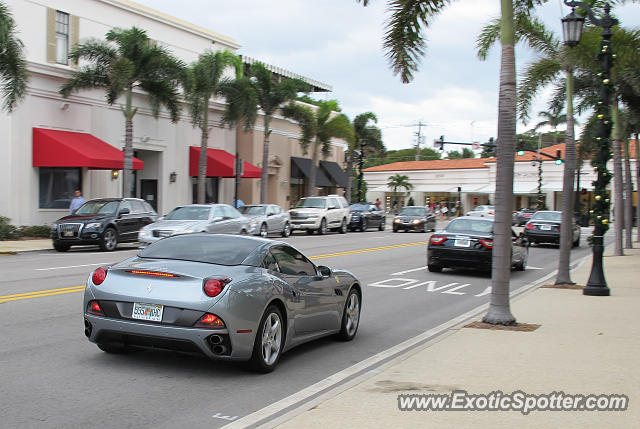 Ferrari California spotted in Palm Beach, Florida