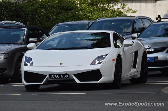 Lamborghini Gallardo spotted in Sydney, Australia