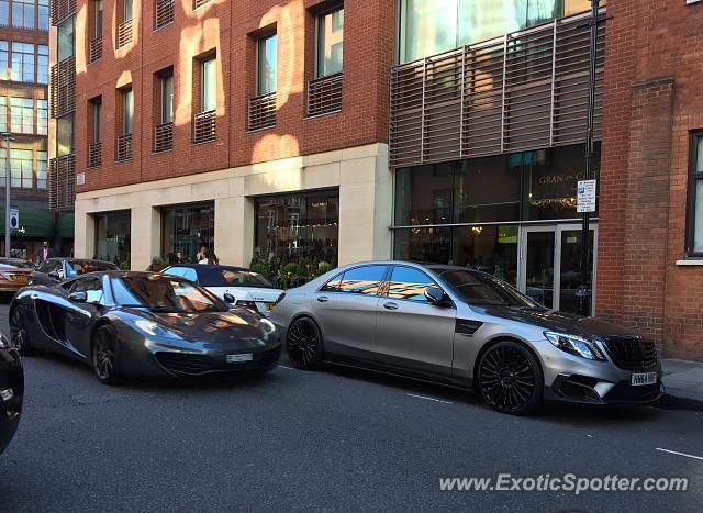 Mclaren MP4-12C spotted in London, United Kingdom