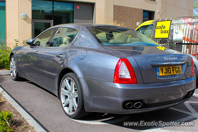 Maserati Quattroporte spotted in Cambridge, United Kingdom