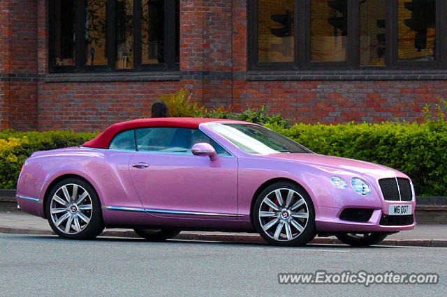 Bentley Continental spotted in Cambridge, United Kingdom