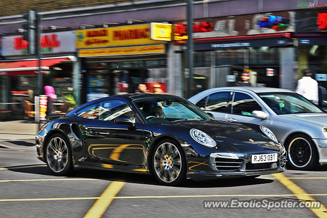 Porsche 911 Turbo spotted in London, United Kingdom